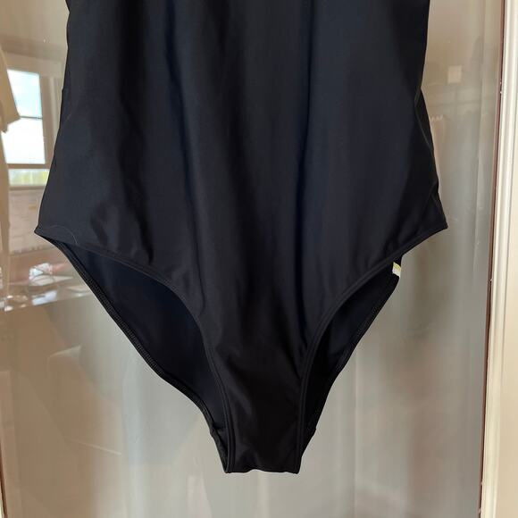Summersalt The Contrast Strap Backflip One Piece Swimsuit Black White Size 12‎ - Picture 5 of 13